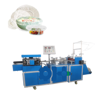 Disposable food preservation plastic bowl cover making machine